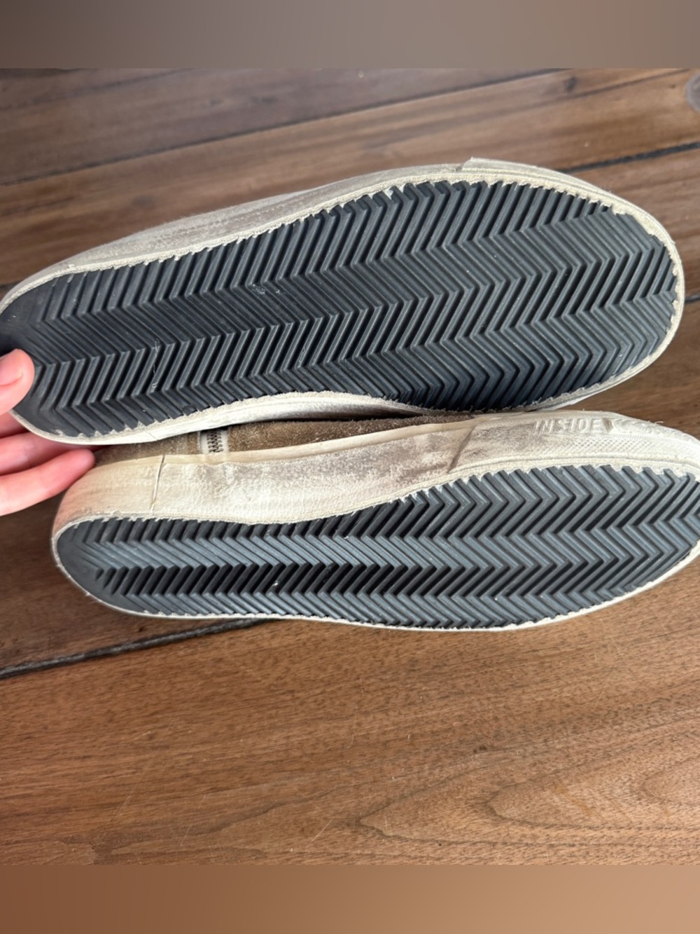 Golden Goose Suede and Leather Slide Sneakers - Picture 10 of 12